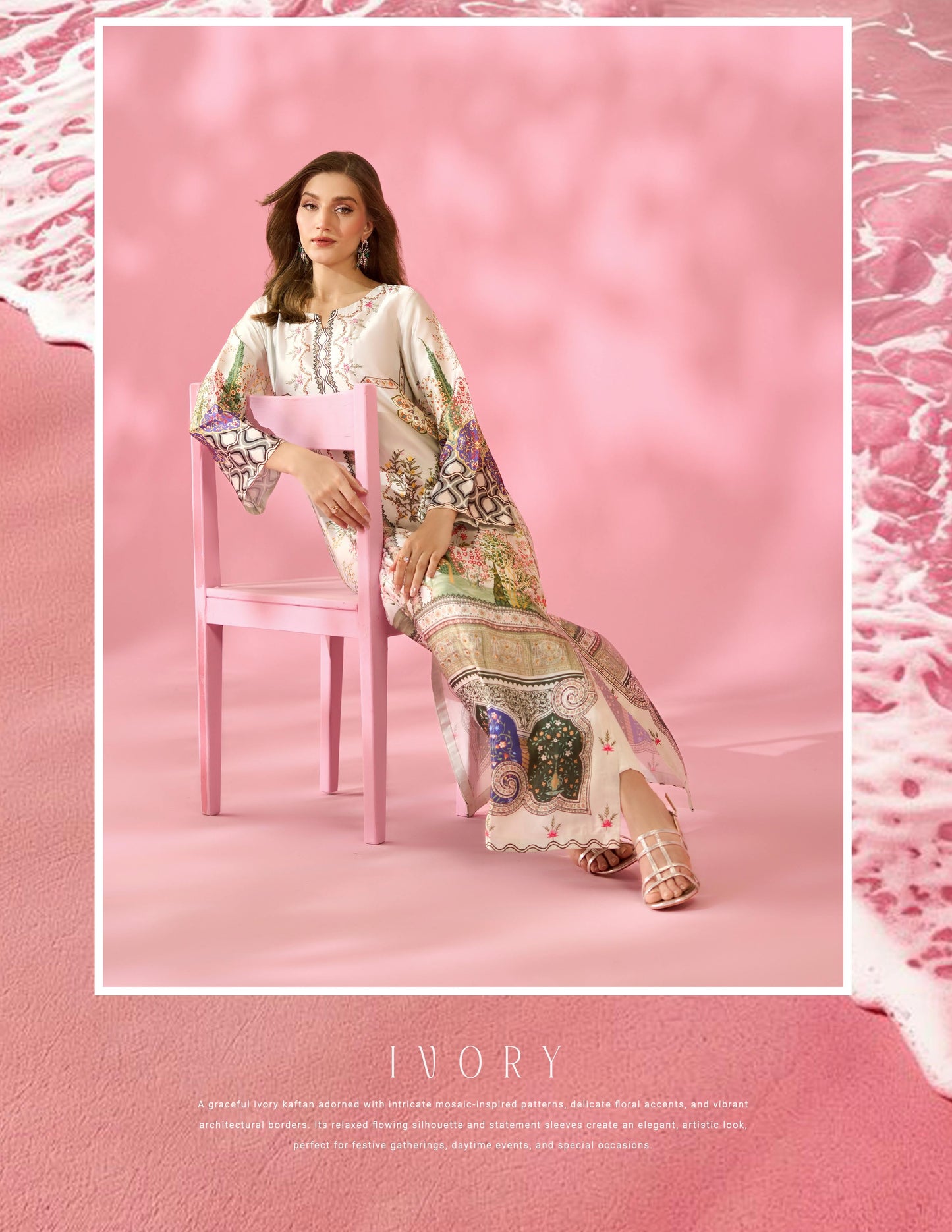Eastern Clozet | Baagh — Luxury Digital Print Kurta