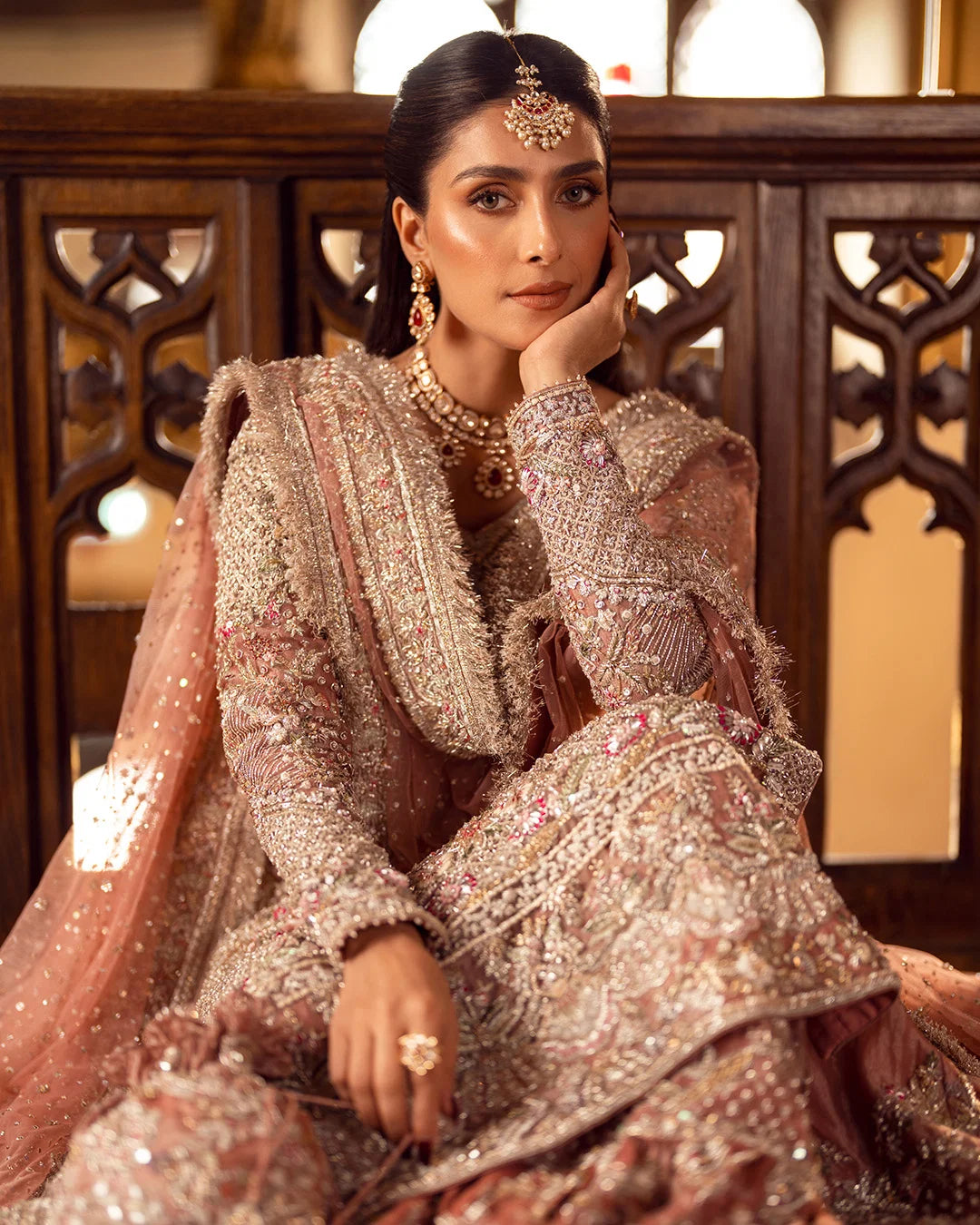 Eastern Clozet | Mehreen — Embellished Bridal Gharara