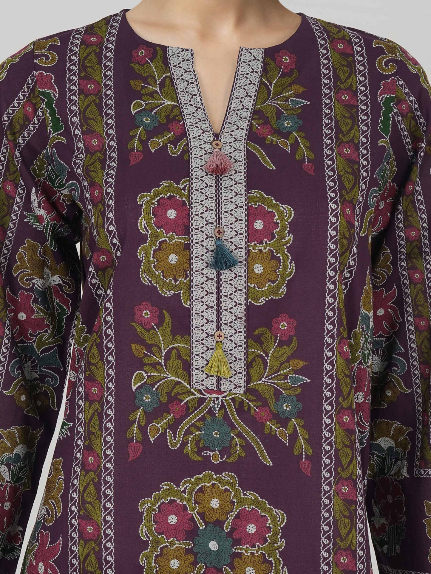 3 Piece Lawn Suit- Printed (Stitched)