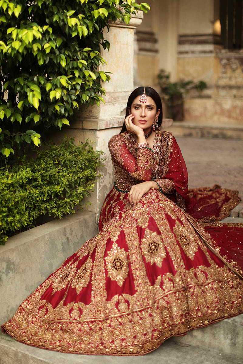 Aalya – Reddish Maroon Raw Silk Lehenga Set (Custom Order)