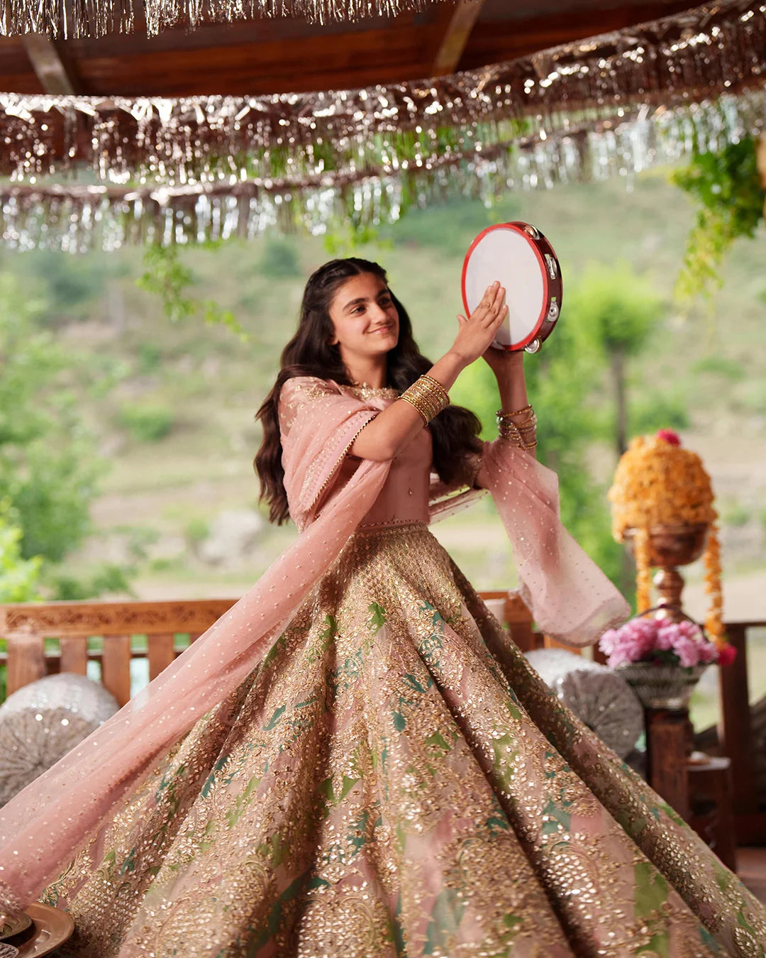 Eastern Clozet | Gul-e-Rana — Embroidered Bridal Lehenga Choli