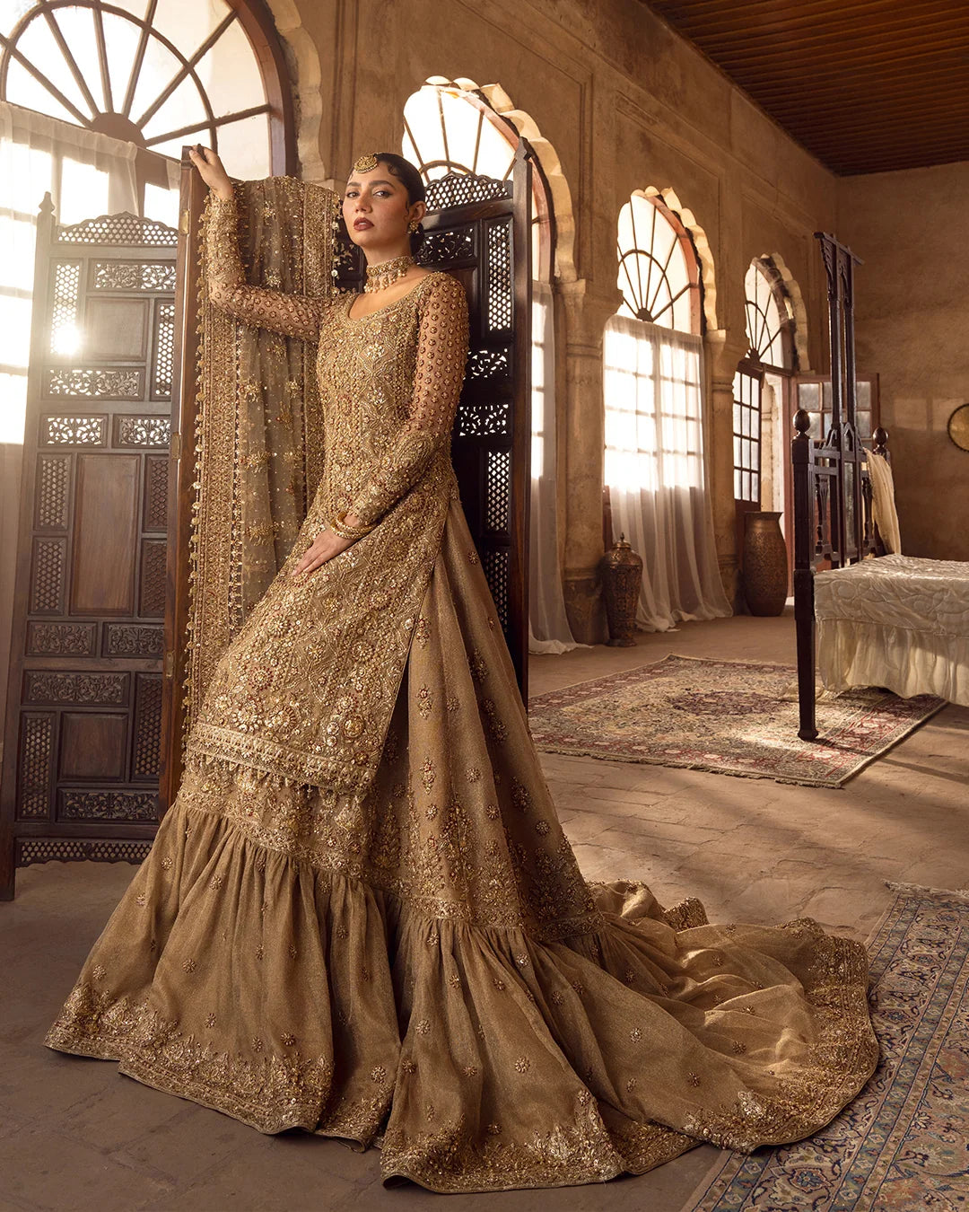 Eastern Clozet | Naisha — Hand Embellished Gharara