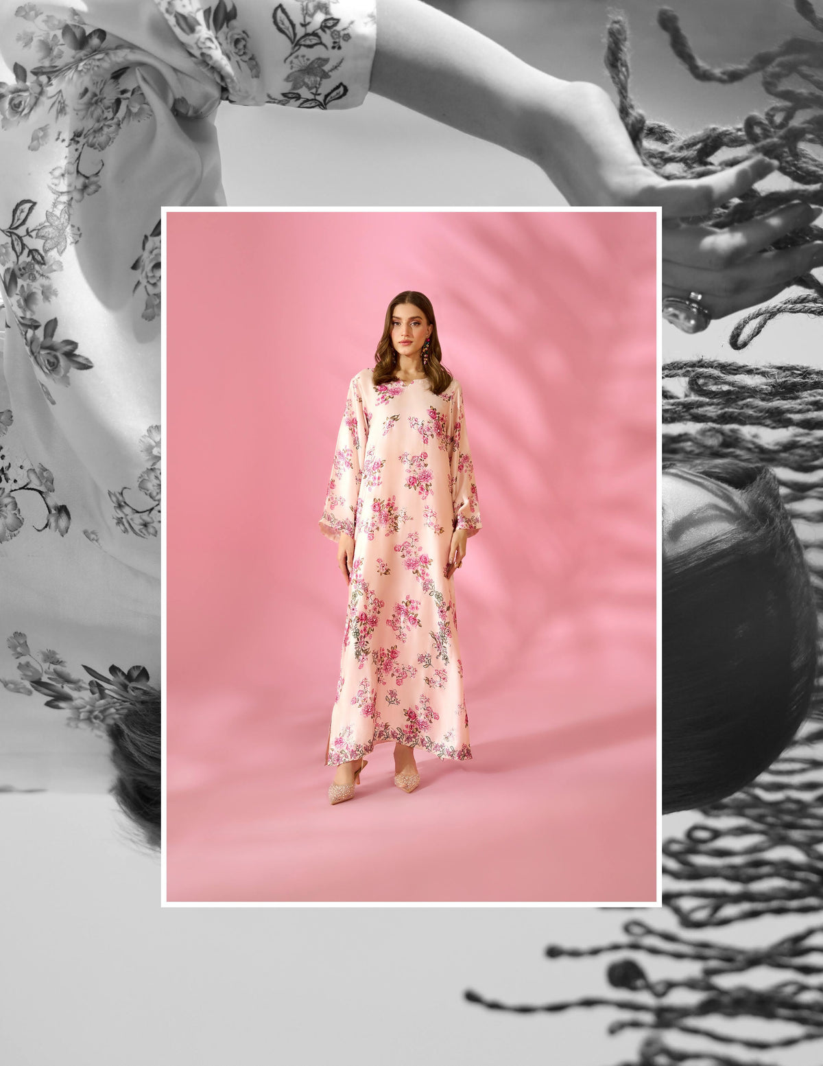Ward — Luxury Digital Print Kurta | Eastern Clozet