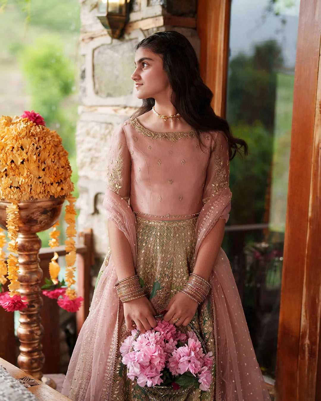 Eastern Clozet | Gul-e-Rana — Embroidered Bridal Lehenga Choli