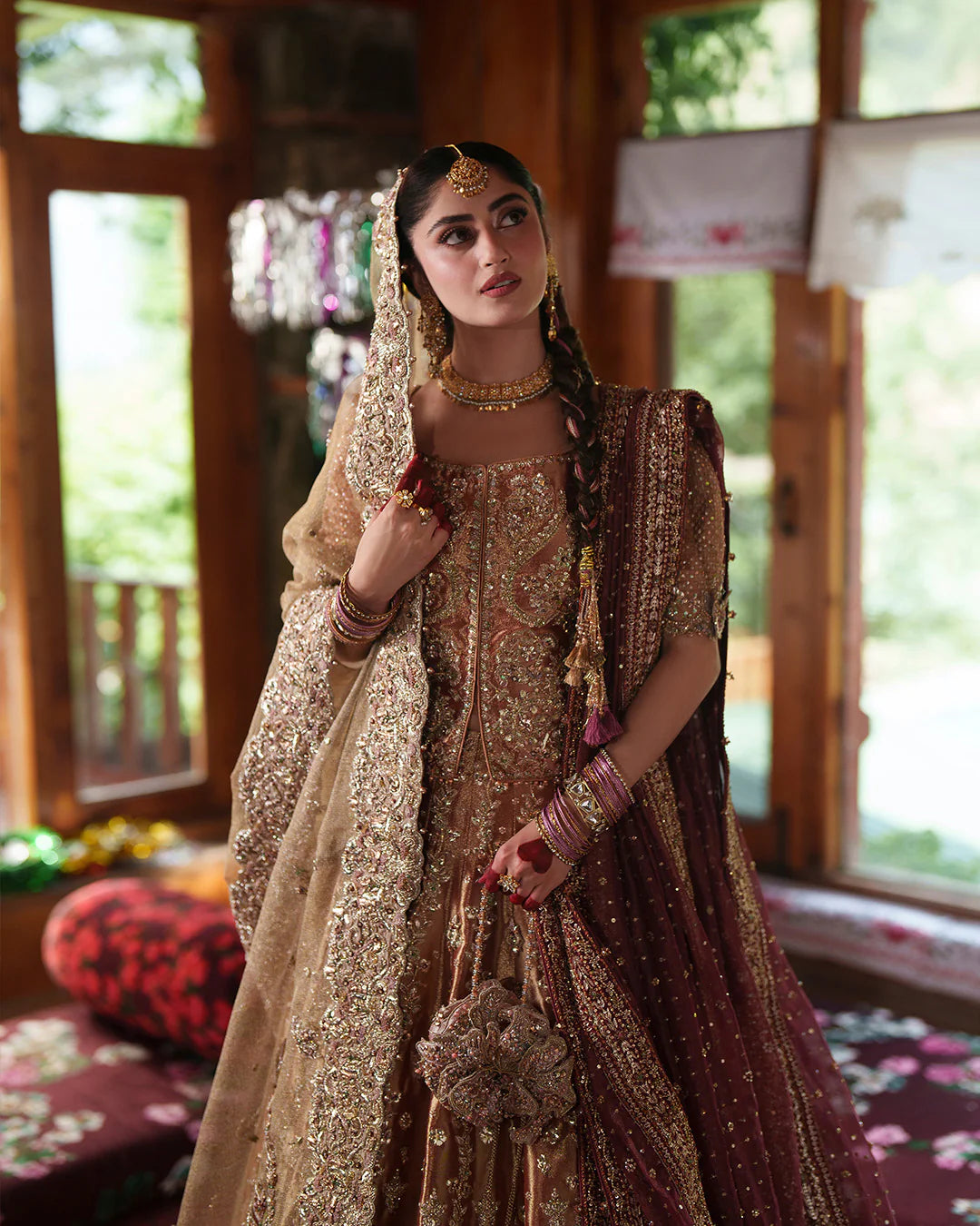 Eastern Clozet | Abeer — Hand Embellished Lehenga