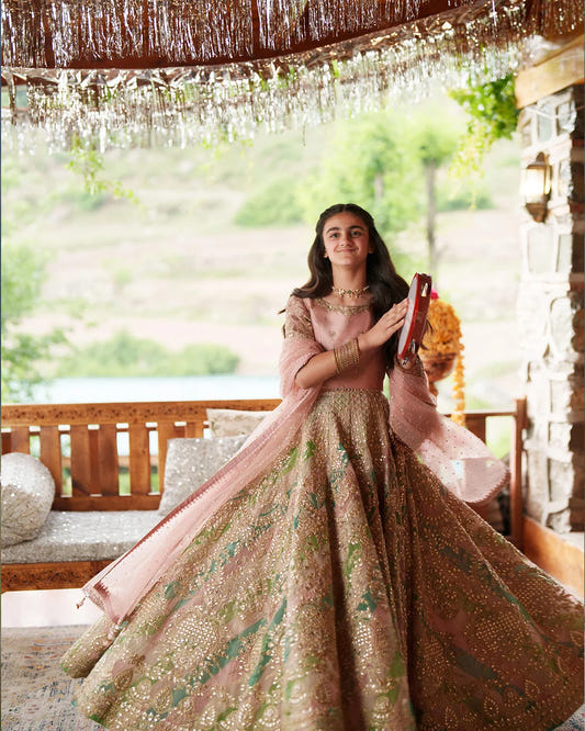Eastern Clozet | Gul-e-Rana — Embroidered Bridal Lehenga Choli - Bridal Lehenga by Eastern Clozet