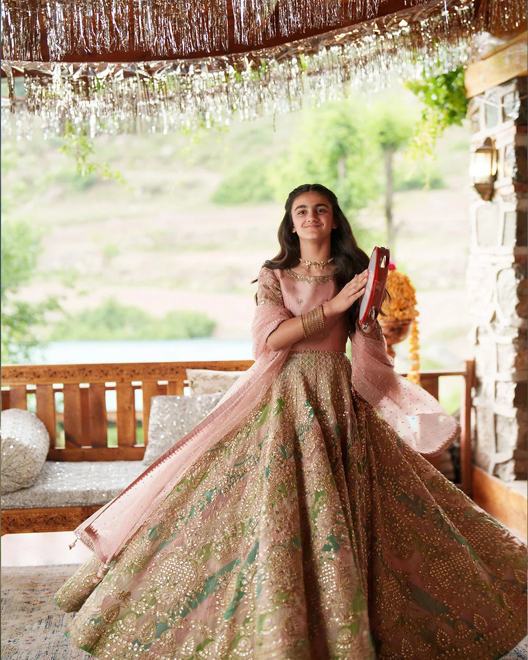 Eastern Clozet | Gul-e-Rana — Embroidered Bridal Lehenga Choli