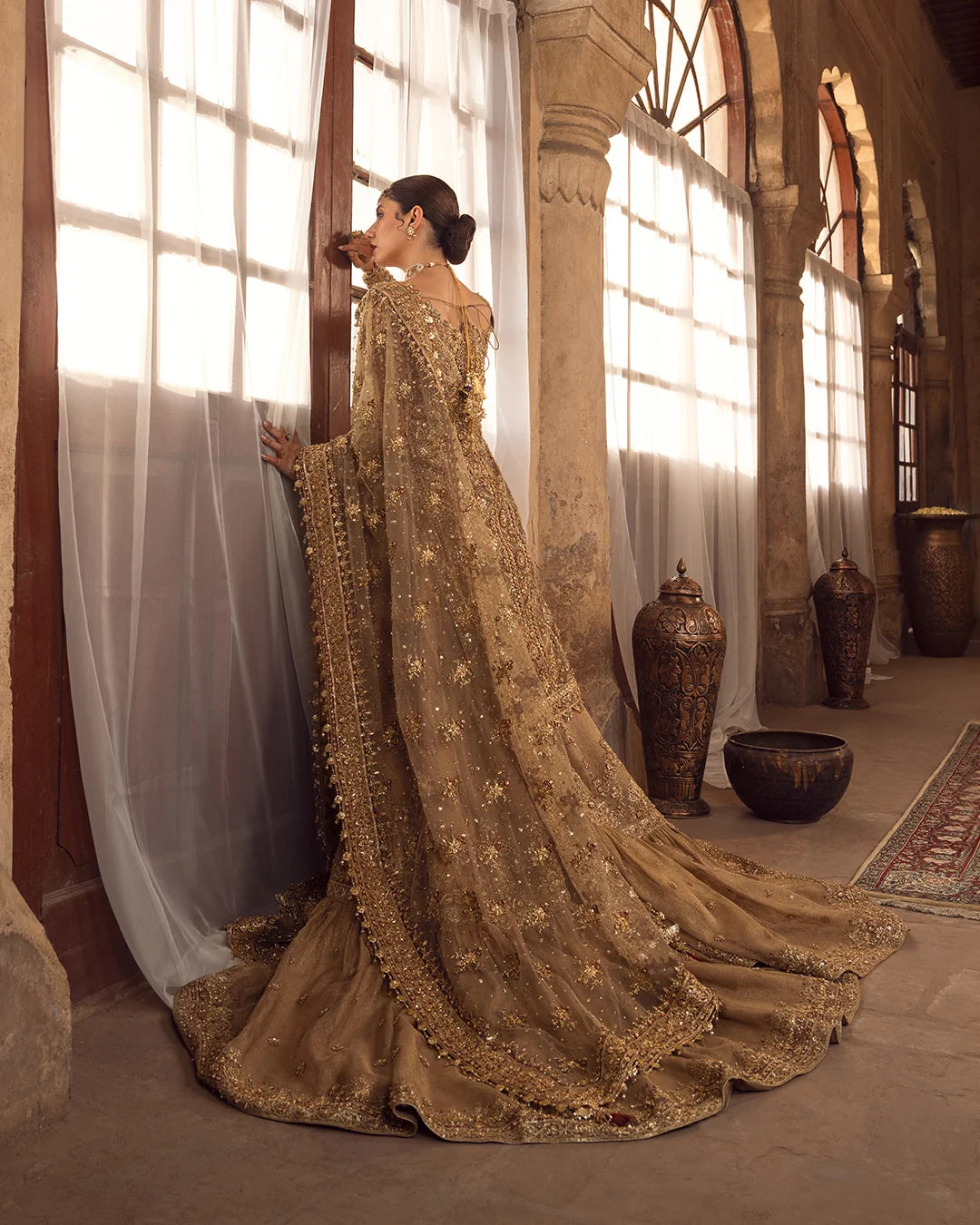 Eastern Clozet | Naisha — Hand Embellished Gharara