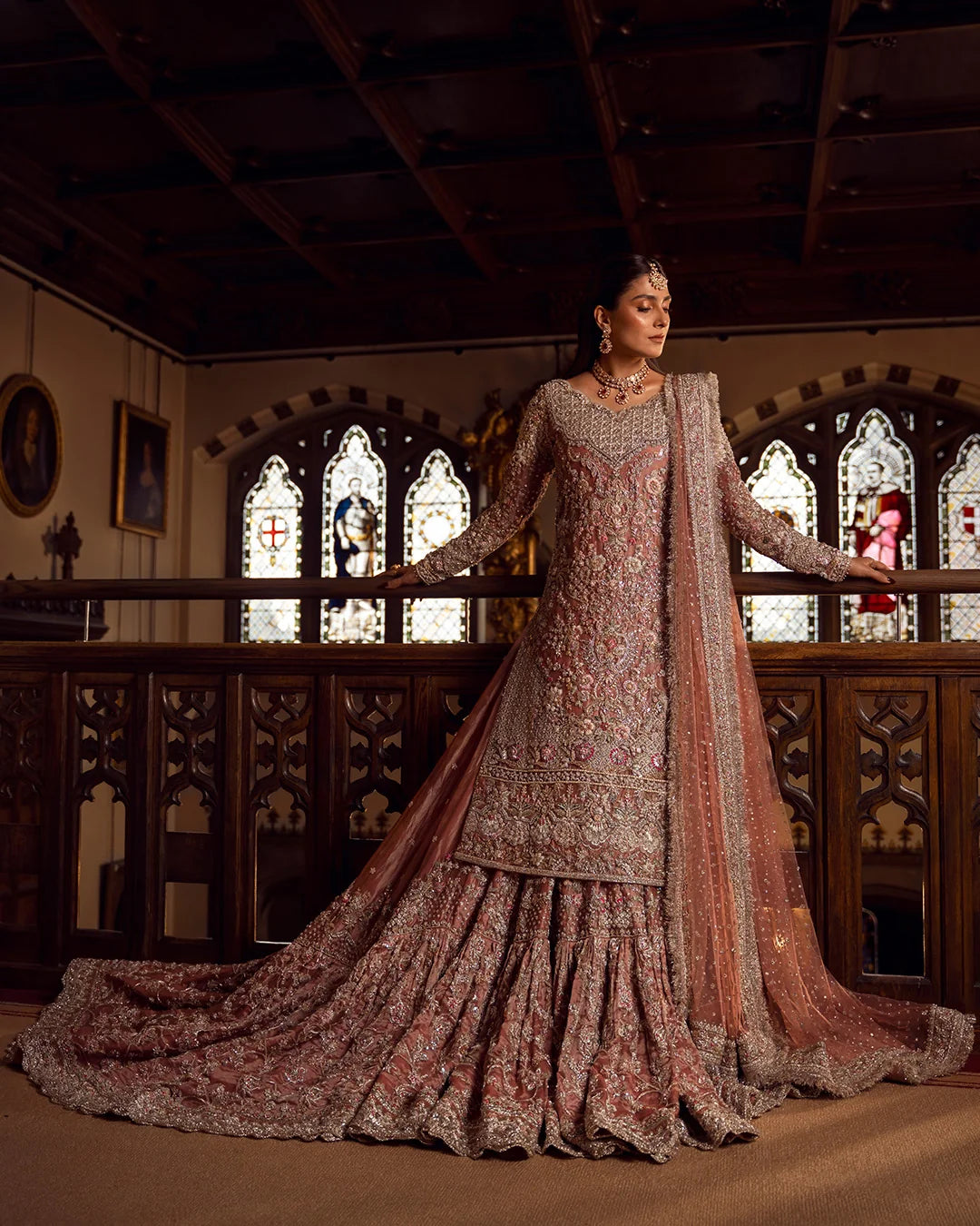 Eastern Clozet | Mehreen — Embellished Bridal Gharara