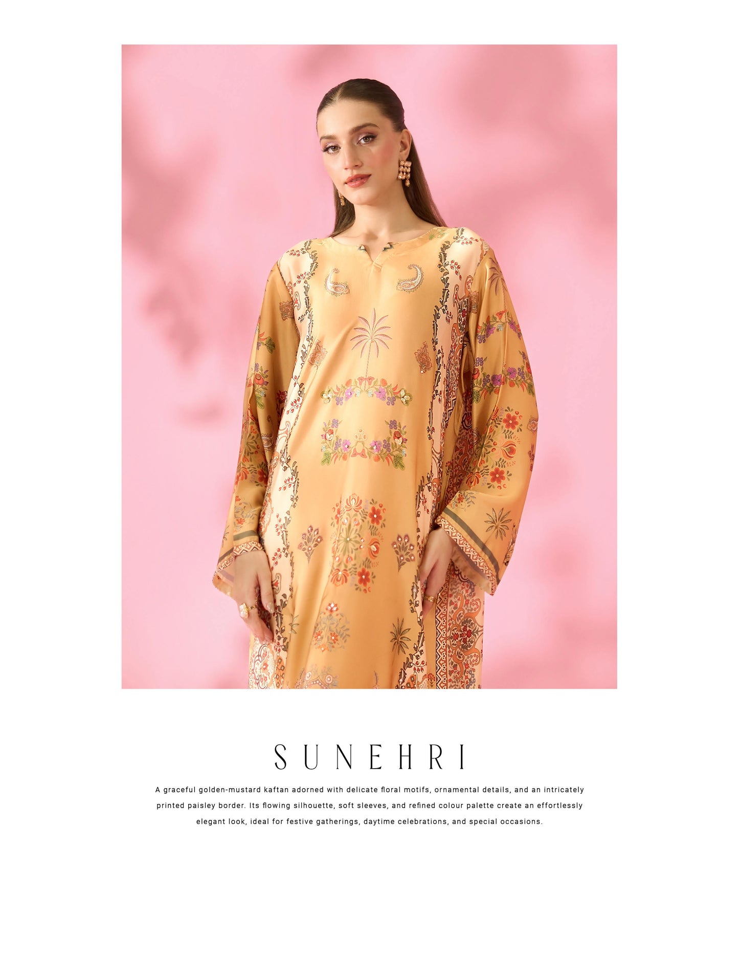 Eastern Clozet | Noor — Luxury Digital Print Kurta