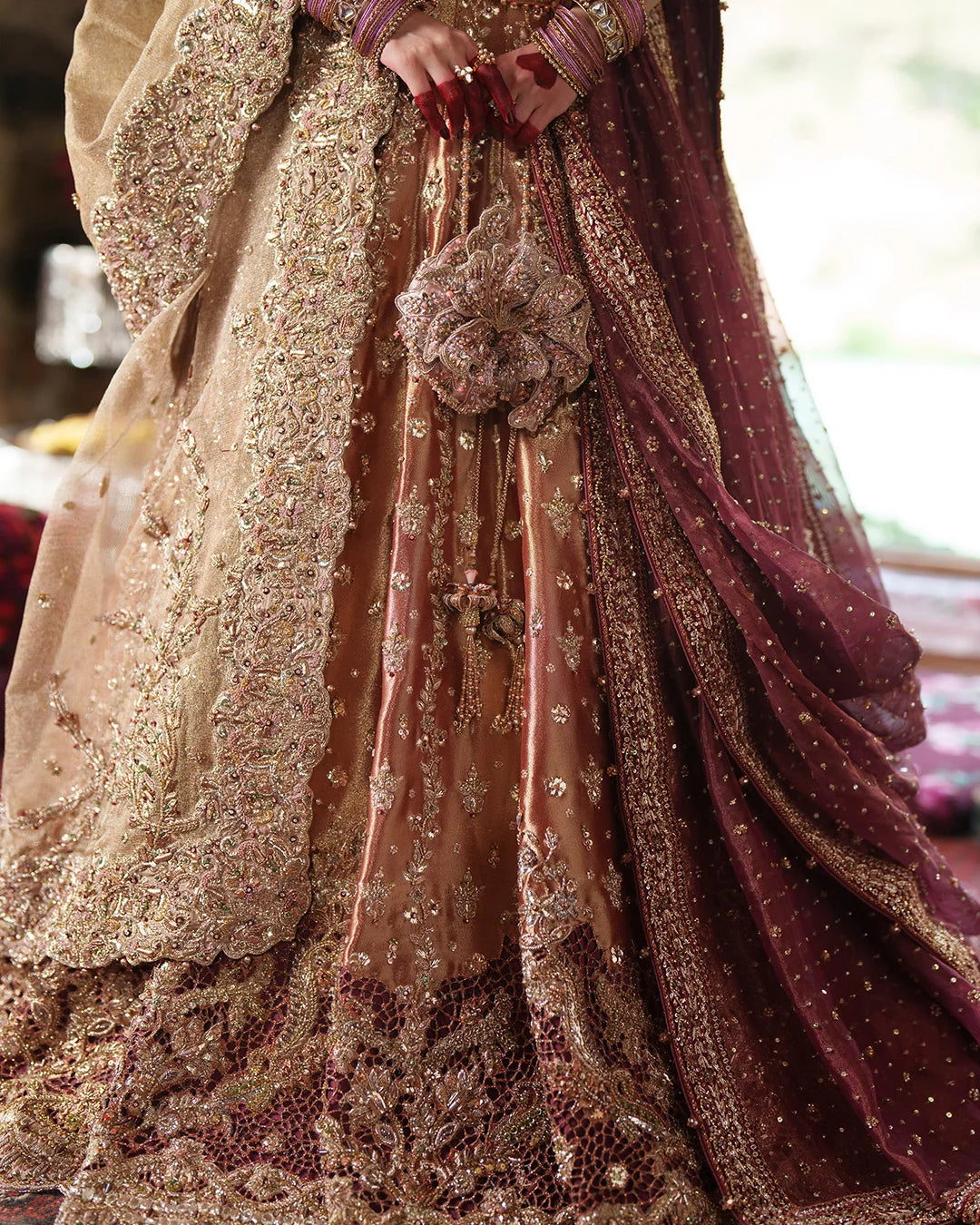 Eastern Clozet | Abeer — Hand Embellished Lehenga