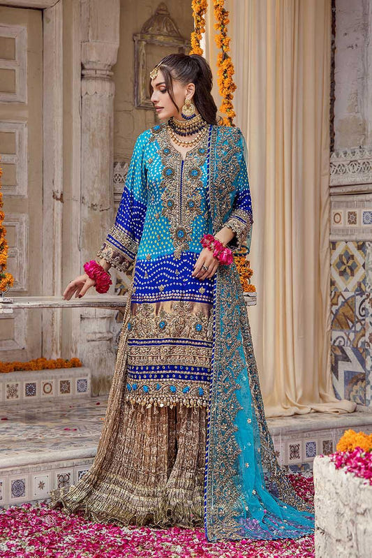 Luxury Pret Wedding Wear on Chiffon - Pakistani Designer Outfit by Eastern Clozet