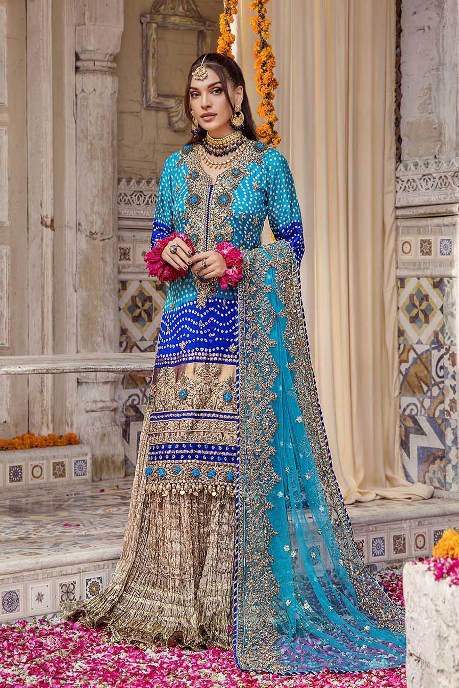 Luxury Pret Wedding Wear on Chiffon