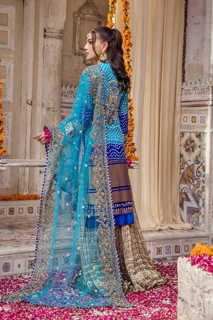Luxury Pret Wedding Wear on Chiffon