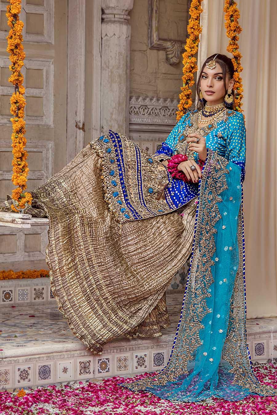 Luxury Pret Wedding Wear on Chiffon