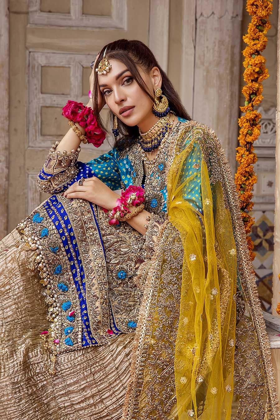 Luxury Pret Wedding Wear on Chiffon