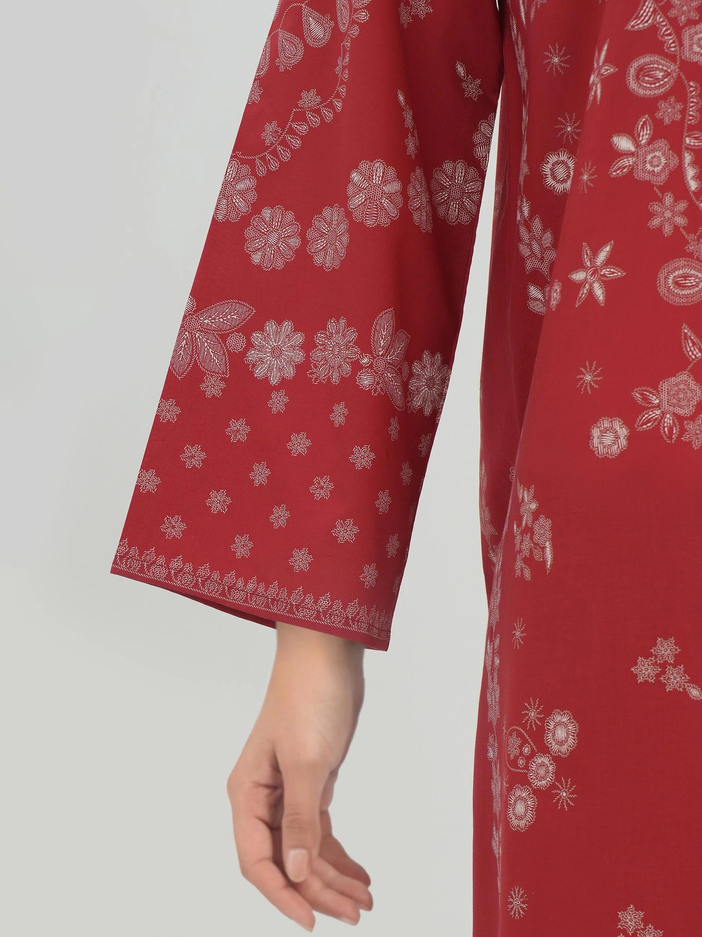 3 Piece Lawn Suit- Printed (Stitched)