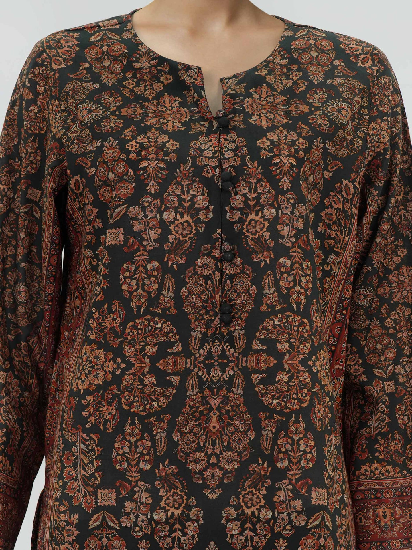 3 Piece Lawn Suit- Printed (Stitched)