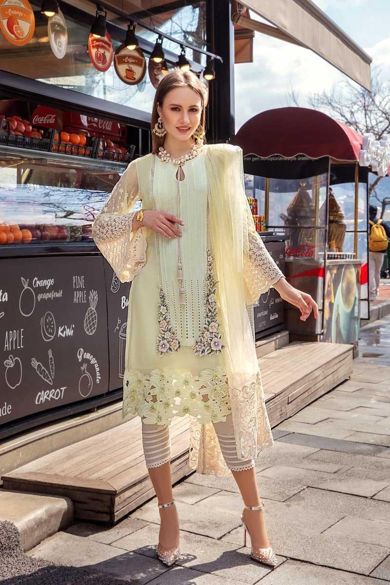 Fancy Lawn 3 Piece Stitched Shalwar Kameez
