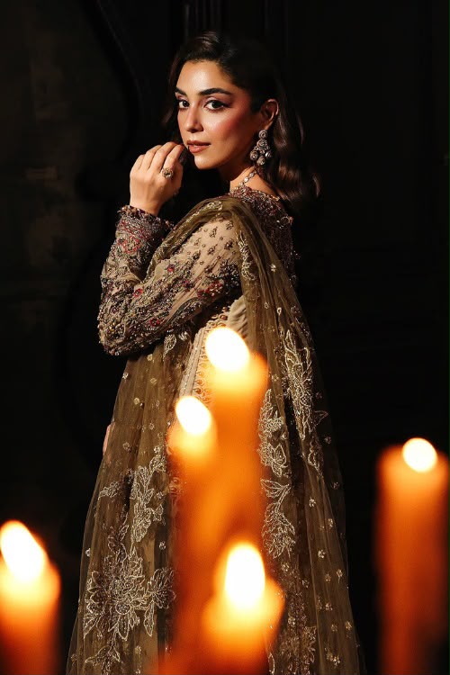 Chiffon Suit with Adda Work, Raw Silk Trouser & Net Dupatta