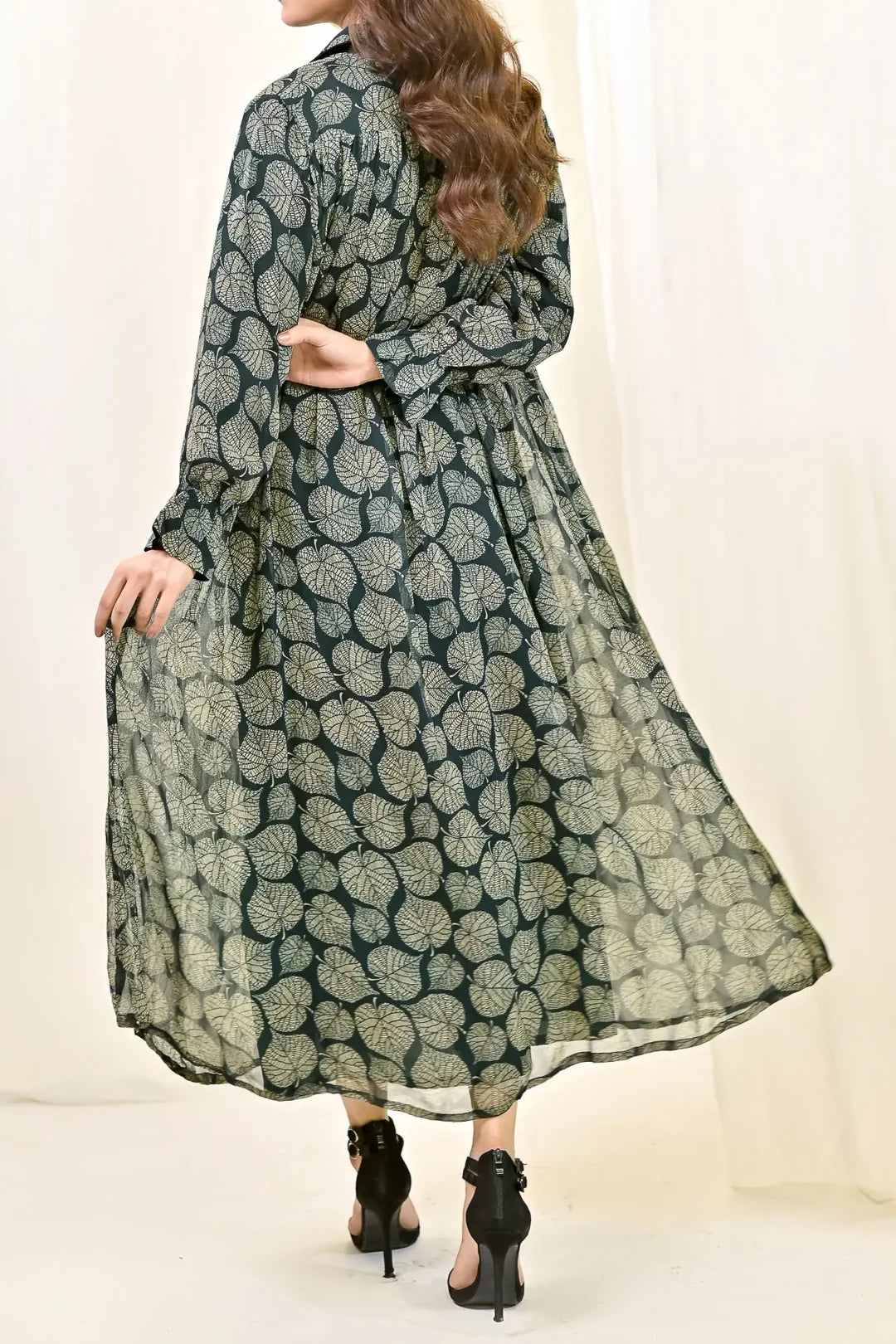 Rafia Luxury Printed Chiffon Shirt – Exclusive Summer Collection | Shirt Only