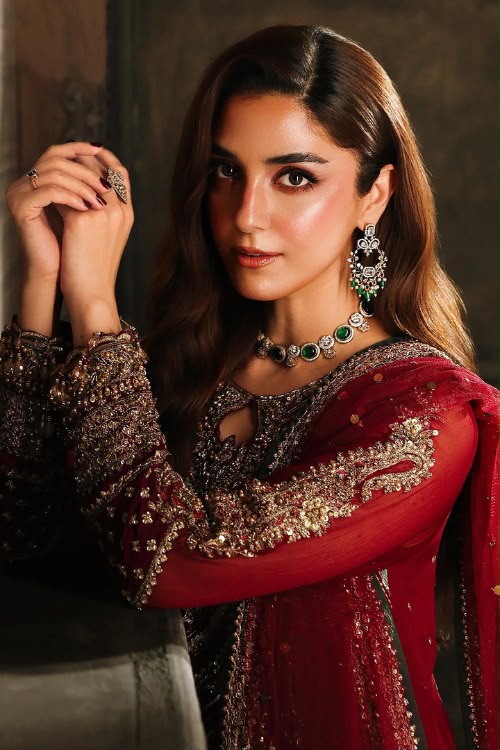 Luxury Chiffon Suit with Adda Work & Net Dupatta